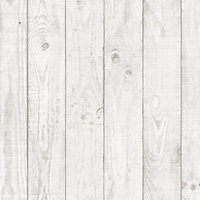 Galerie Kitchen Style 3 Grey Wood Panelling Smooth Wallpaper