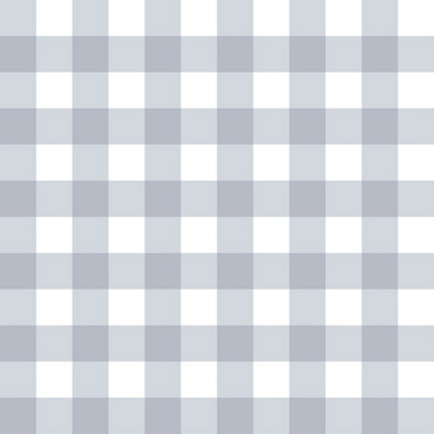 Galerie Little Explorers 2 Blue Tartan Boom Wallpaper Roll