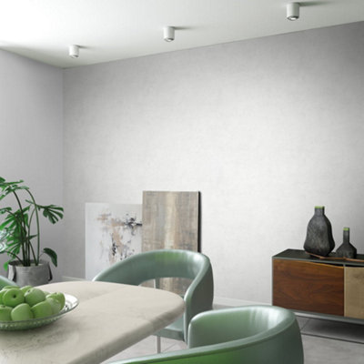 Photo inspiration: Subtle Textured Wall Covering For City Lofts Reference: Galerie Loft 2 White Textured Concrete Effect Wallpaper Roll