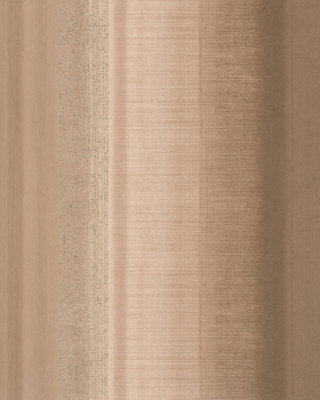 Galerie Loft Brown Beige Gold Metallic Multi-Stripe Textured Wallpaper