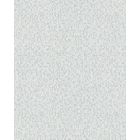Galerie Loft Cream Silver Metallic Mini Mosaic Textured Wallpaper