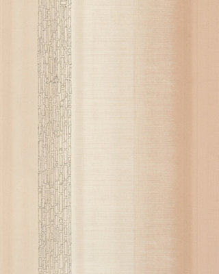 Galerie Loft Gold Orange Metallic Multi-Stripe Textured Wallpaper