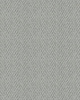 Galerie Loft Grey Chevron Sisal Weave Textured Wallpaper
