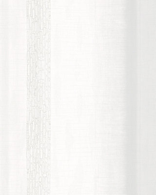 Galerie Loft Silver White Grey Metallic Multi-Stripe Textured Wallpaper