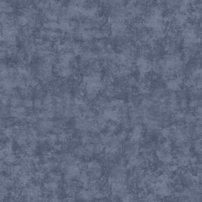 Galerie Luxe Dark Blue Matte Plain Smooth Wallpaper