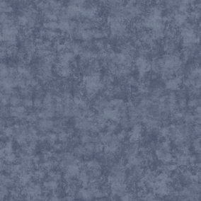 Galerie Luxe Dark Blue Matte Plain Smooth Wallpaper