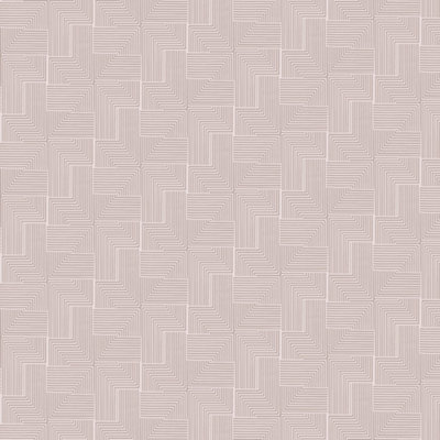 Galerie Luxe Greige Labyrinth Smooth Wallpaper