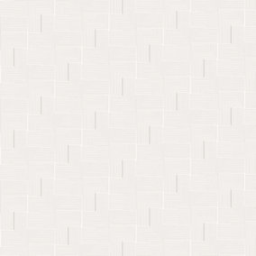 Galerie Luxe Light Grey Labyrinth Smooth Wallpaper
