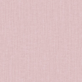 Galerie Luxe Pink Texture Effect Plain Smooth Wallpaper