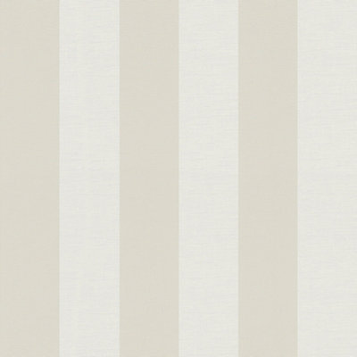 Galerie Maison Charme Beige Stripe Motif Wallpaper Roll