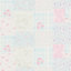 Galerie Maison Charme Blue/Pink Patchwork Vintage Floral Motif Wallpaper Roll