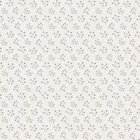 Galerie Maison Charme Grey Floral Forget Me Not Motif Wallpaper Roll