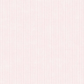 Galerie Maison Charme Pink Pinstripe Motif Wallpaper Roll