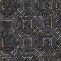 Galerie Metallic Fx Black Gold Metallic Geometric Textured Wallpaper