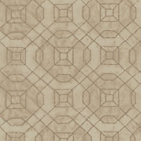 Galerie Metallic Fx Gold Beige Metallic Geometric Textured Wallpaper