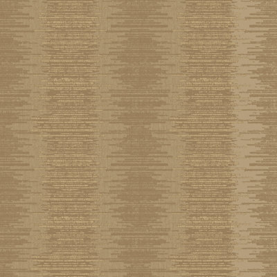 Galerie Metallic Fx Gold Dark Gold Metallic Layered Stripe Textured Wallpaper