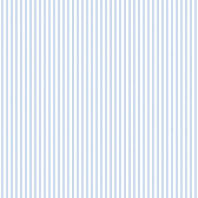 Galerie Miniatures 2 Blue White Narrow Stripe Smooth Wallpaper