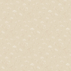 Galerie Miniatures 2 Cream White Cow Parsley Smooth Wallpaper
