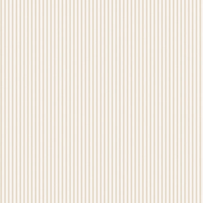 Galerie Miniatures 2 Cream White Ticking Stripe Smooth Wallpaper