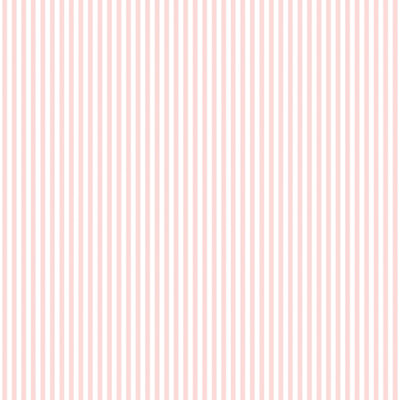 Galerie Miniatures 2 Pink White Narrow Stripe Smooth Wallpaper DIY at B&Q