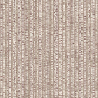 Galerie Natural FX 2 Red Bamboo Stripe Matte Wallpaper Roll