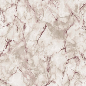 Galerie Natural FX 2 Red Marble Effect Wallpaper Roll