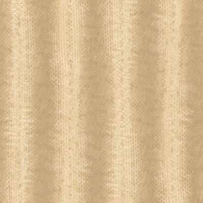 Galerie Natural Fx Beige Reptile Stripe Embossed Wallpaper