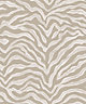 Galerie Natural Fx Beige Zebra Embossed Wallpaper