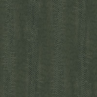 Galerie Natural Fx Green Reptile Stripe Embossed Wallpaper