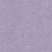 Galerie Natural Fx Purple Lilac Hessian Embossed Wallpaper