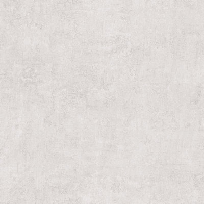 Galerie Natural Fx Silver Grey Plaster Embossed Wallpaper