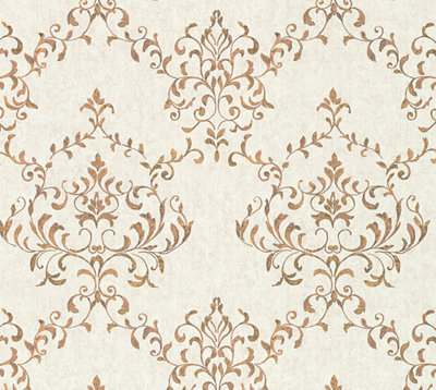 Galerie Neapolis 3 Gold Neapolis Damask Embossed Wallpaper