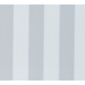 Galerie Neapolis 3 Grey Stripe Embossed Wallpaper