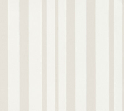 Galerie Neapolis 3 Light Brown Stripe Embossed Wallpaper
