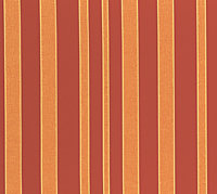 Galerie Neapolis 3 Red Gold Stripe Embossed Wallpaper
