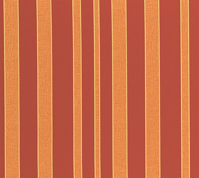 Galerie Neapolis 3 Red Gold Stripe Embossed Wallpaper