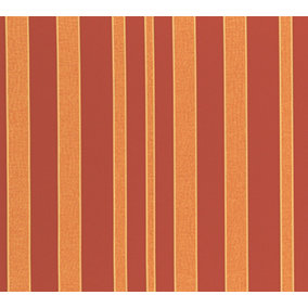 Galerie Neapolis 3 Red Gold Stripe Embossed Wallpaper