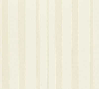 Galerie Neapolis 3 Yellow Cream Stripe Embossed Wallpaper