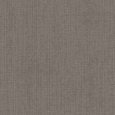 Galerie Nordic Elements Bronze Smooth Woven Effect Wallpaper Roll