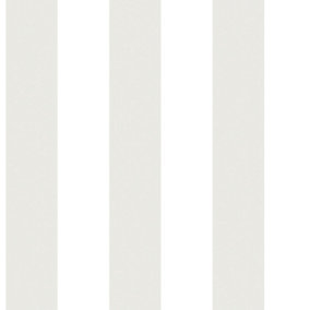 Galerie Nordic Elements Cream Wide Stripe Design Wallpaper Roll