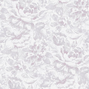 Galerie Nordic Elements Pink Large Floral Bunches Wallpaper Roll