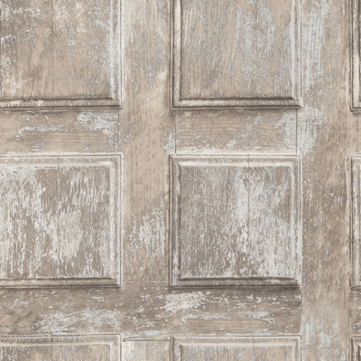 Galerie Nostalgie Beige Door Smooth Wallpaper