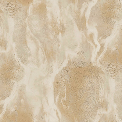 Galerie Opulence Gold Marble Texture Embossed Wallpaper