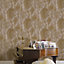 Galerie Opulence Gold Marble Texture Embossed Wallpaper