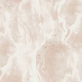 Galerie Opulence Pink Marble Texture Embossed Wallpaper
