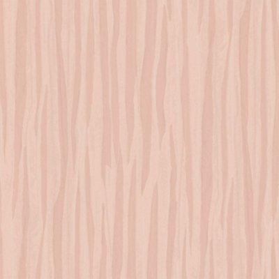 Galerie Opulence Pink Pleated Texture Embossed Wallpaper