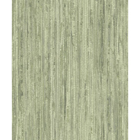 Galerie Organic Textures Green Rough Grass Textured Wallpaper