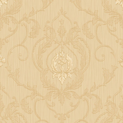 Galerie Ornamenta 2 Gold Ornamenta Medallion Embossed Wallpaper