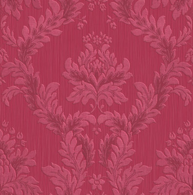 Galerie Ornamenta 2 Pink Classic Damask Embossed Wallpaper DIY at B&Q