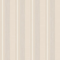 Galerie Palazzo Cream Silk Stripe Embossed Wallpaper